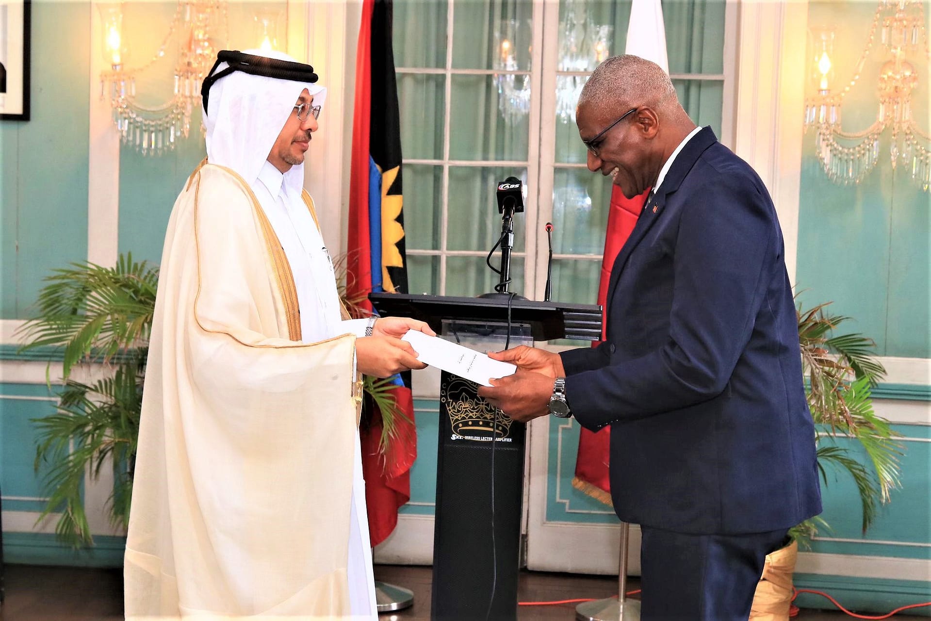 Qatar and Antigua and Barbuda Hold Bilateral Talks in Civil Aviation 2 Antigua and Barbuda Qatar