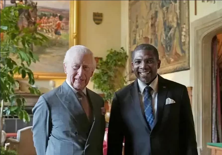 PM Dr. Terrance Drew Discusses Global Issues with King Charles III 1 image 2025 01 27T113232.871